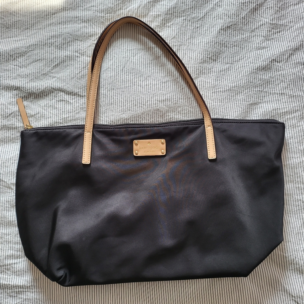 Kate Spade Large Black Tote Bag